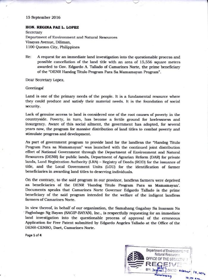 request-for-investigation-and-cancellation-of-denr-title